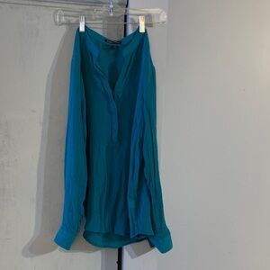 Sandra Ingrish Turquoise Blouse